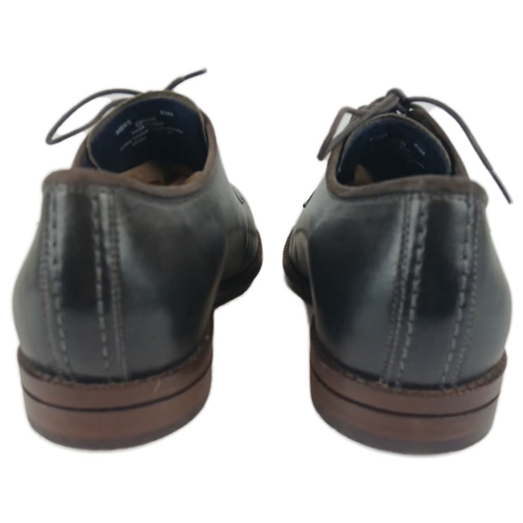 Cole Haan Warner Grand 360 8.5 Blue Brown Mens Postman Oxford Leather Lace Up - Picture 15 of 15